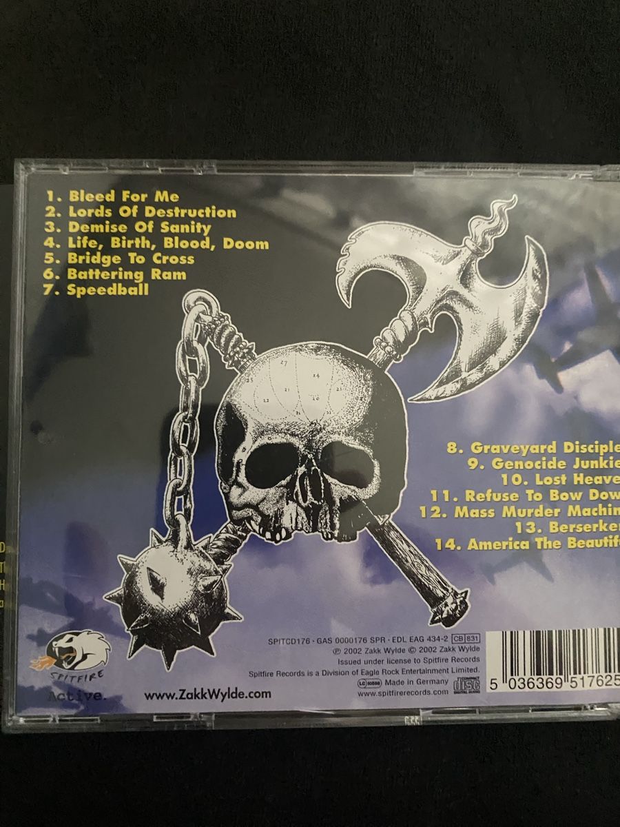 CD: Black Label Society - 1919 – Usato da Thayngen venduto da doncorvetto 1
