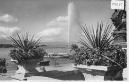 Geneve - La Rade et le jet d'eau