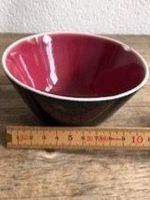 Vintage Anreichschale in Magenta