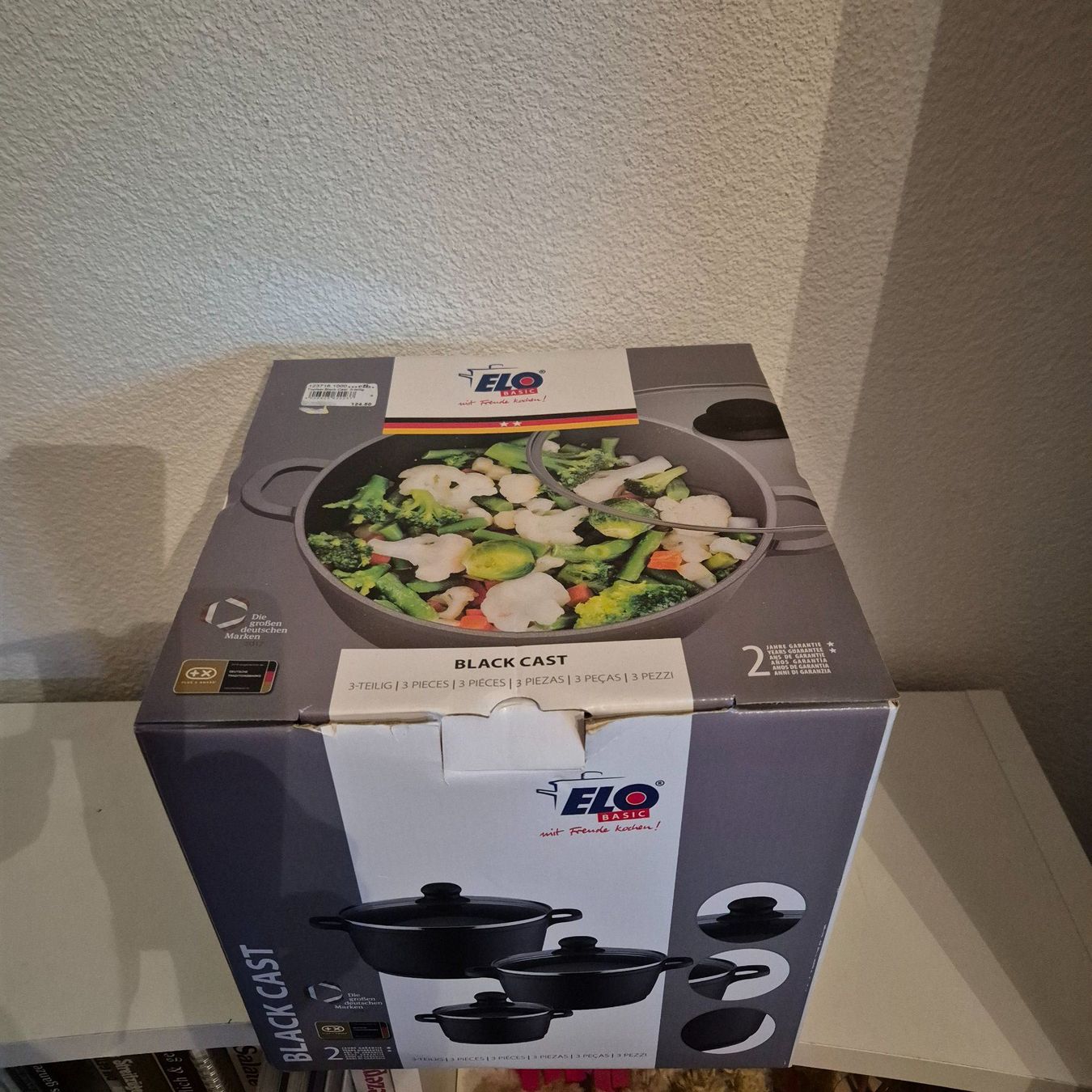 Elo Pentole: Topfset ELO Black Cast – Nuovo e nell'imballaggio originale da Arni AG venduto da kurtrmeier 1