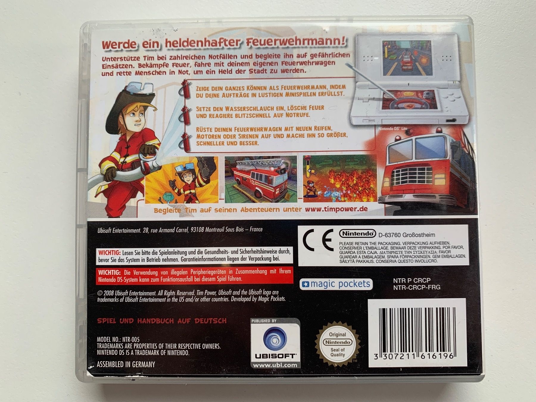 Nintendo Spiele: Nintendo DS: Tim Power - Kampf den Flammen – Gebraucht aus Kaiseraugst von Marsupower 2