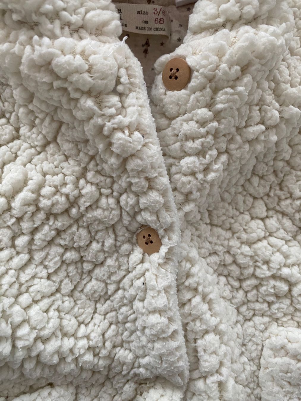 Zara Completi: Zara Mini 68 Overall im Teddylook Fleece – Usato da Trachslau venduto da M_Schmid81 2