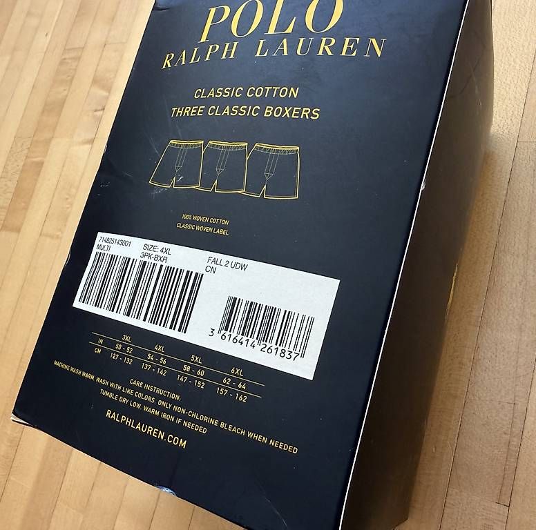 Hemden: Polo Ralph Lauren Boxers 4XL – Gebraucht aus Buchs AG von Cres3 2