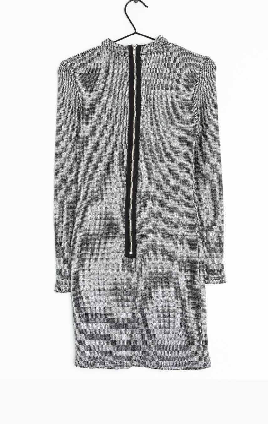 Topshop Vestiti: Topshop Strickkleid Silver (36) – Usato da Triesen venduto da antonellaaa_ 1