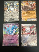 Pokemon 4x EX Karten Englisch NM