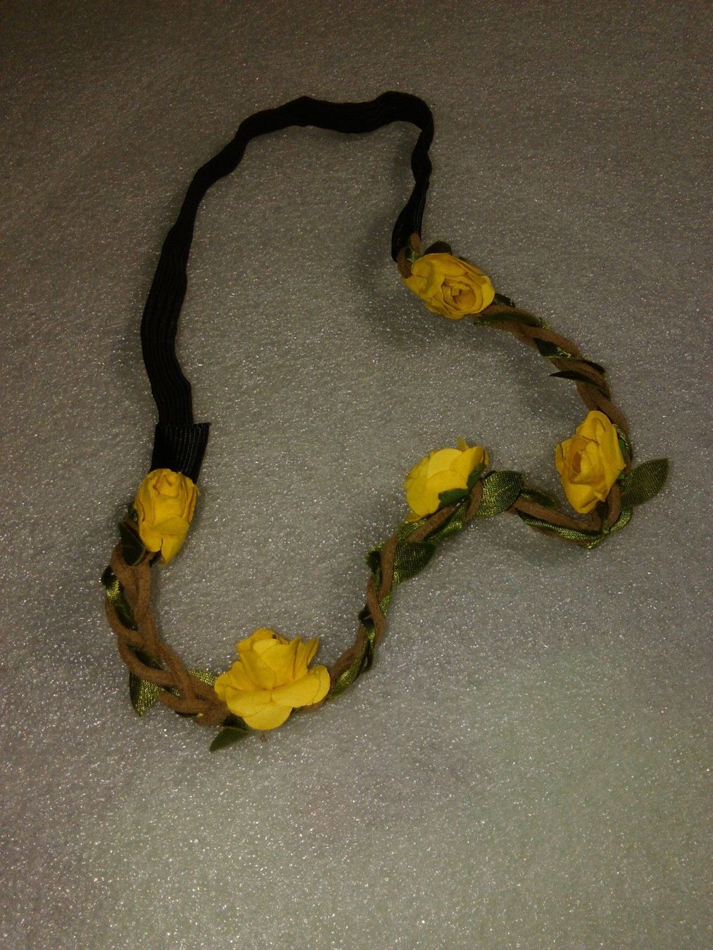 Accessori per capelli: haarschmuck,,,haar gummi,,,mit gelb blumen – Nuovo (secondo la descrizione) da Basel venduto da bijoutrie_4 2