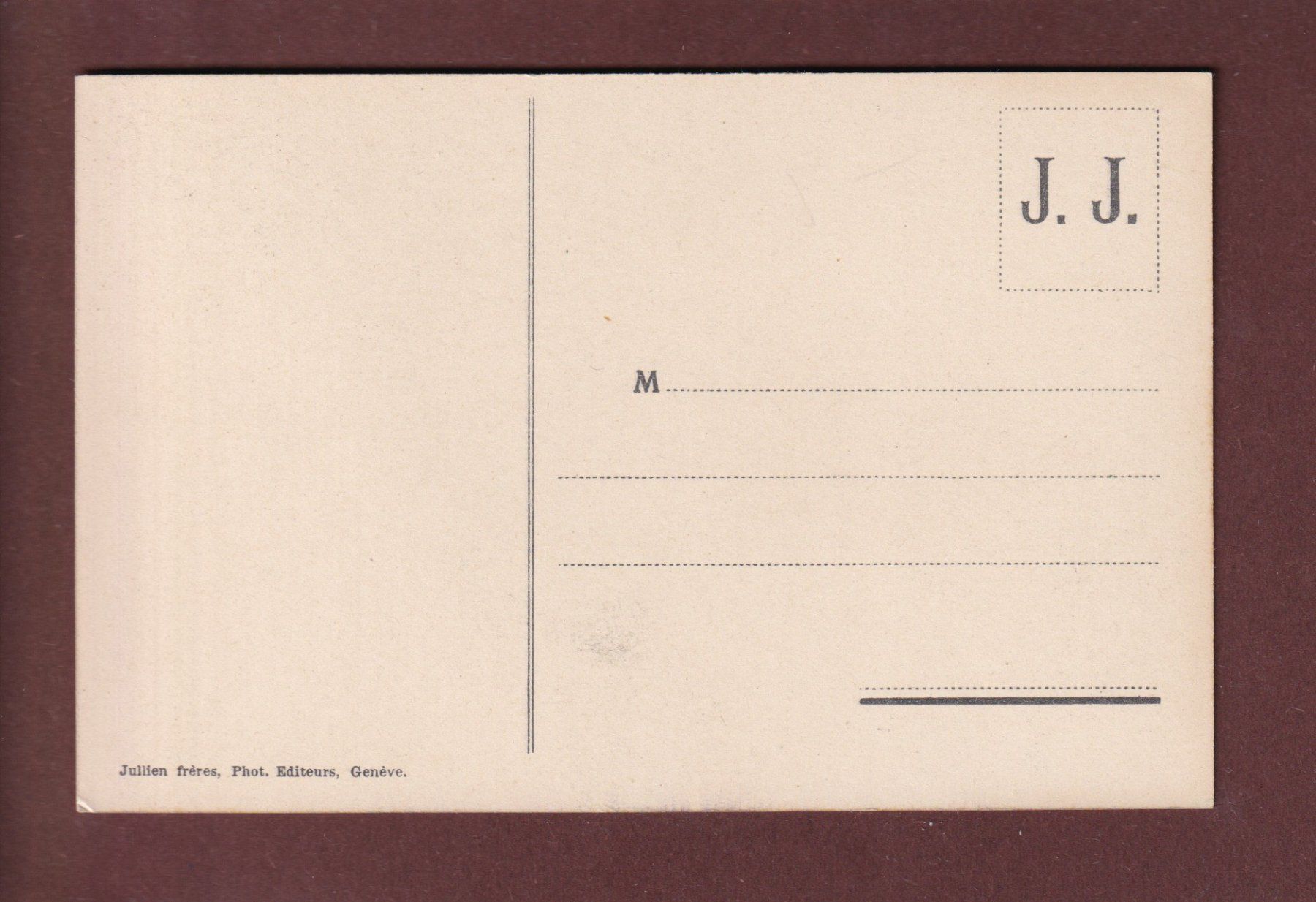 Cartoline postali: GENEVE - Statue Rousseau – Usato da Pully venduto da nicecards 1