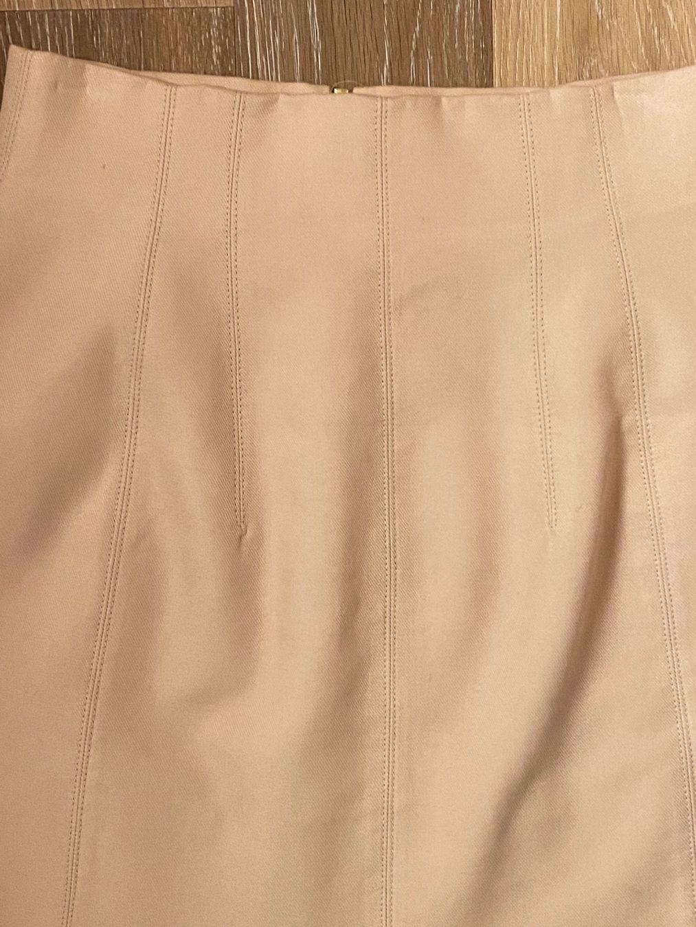 Röcke: Great beige skirt with zip. XS – Neu (gemäss Beschreibung) aus Grund b. Gstaad von PlageNeige 2