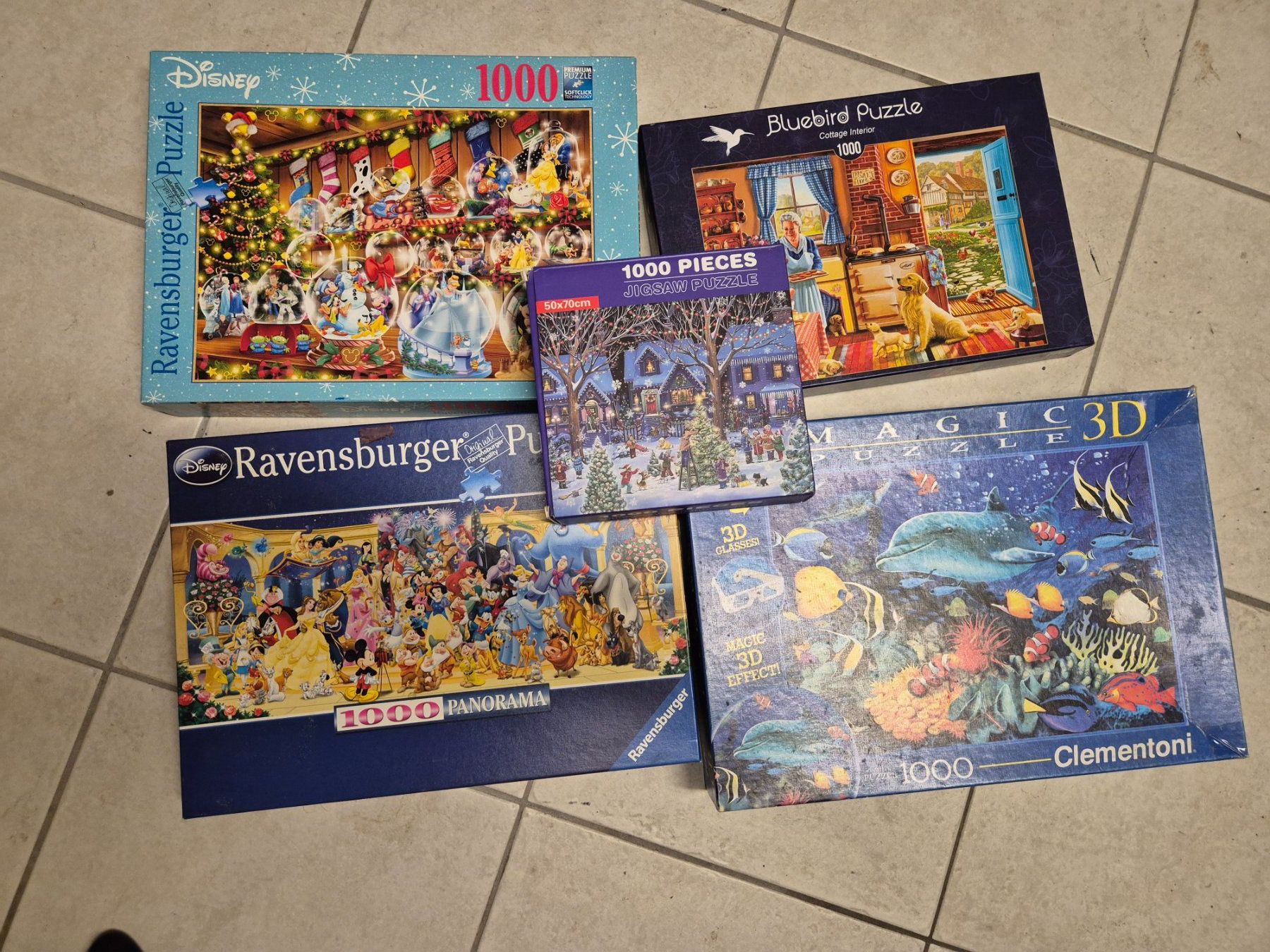 Puzzle: Puzzle 1000er 11 Stück – Usato da Küssnacht am Rigi venduto da Rigi87 2