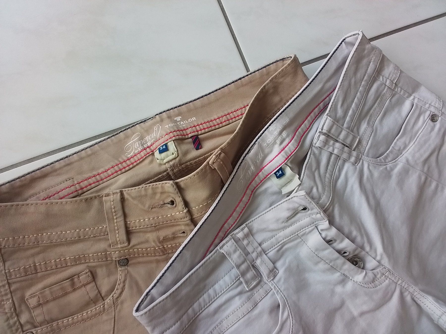 Tom Tailor Pantalons: 2 Paar TOM TAILOR  Hosen  34/32 – Neuf (Voir description) à Heimberg par sunny1970 1