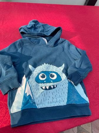 Kinder Pullover mit Nevi 110 Petrol grün