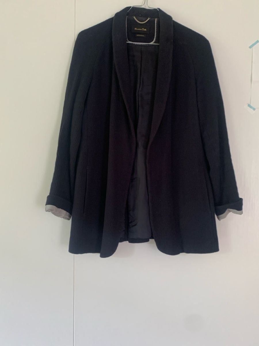 Giacche: Massimo Dutti blazer dark blue size M  – Usato da Zürich venduto da ama_k88c