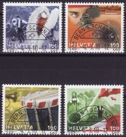 Satz SBK-Nr. 1344-1347 (Brauchtum 2010) ET-gestempelt