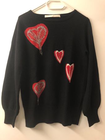 Süsser Pullover Zimt & Zucker 36 Wolle/Kaschmir