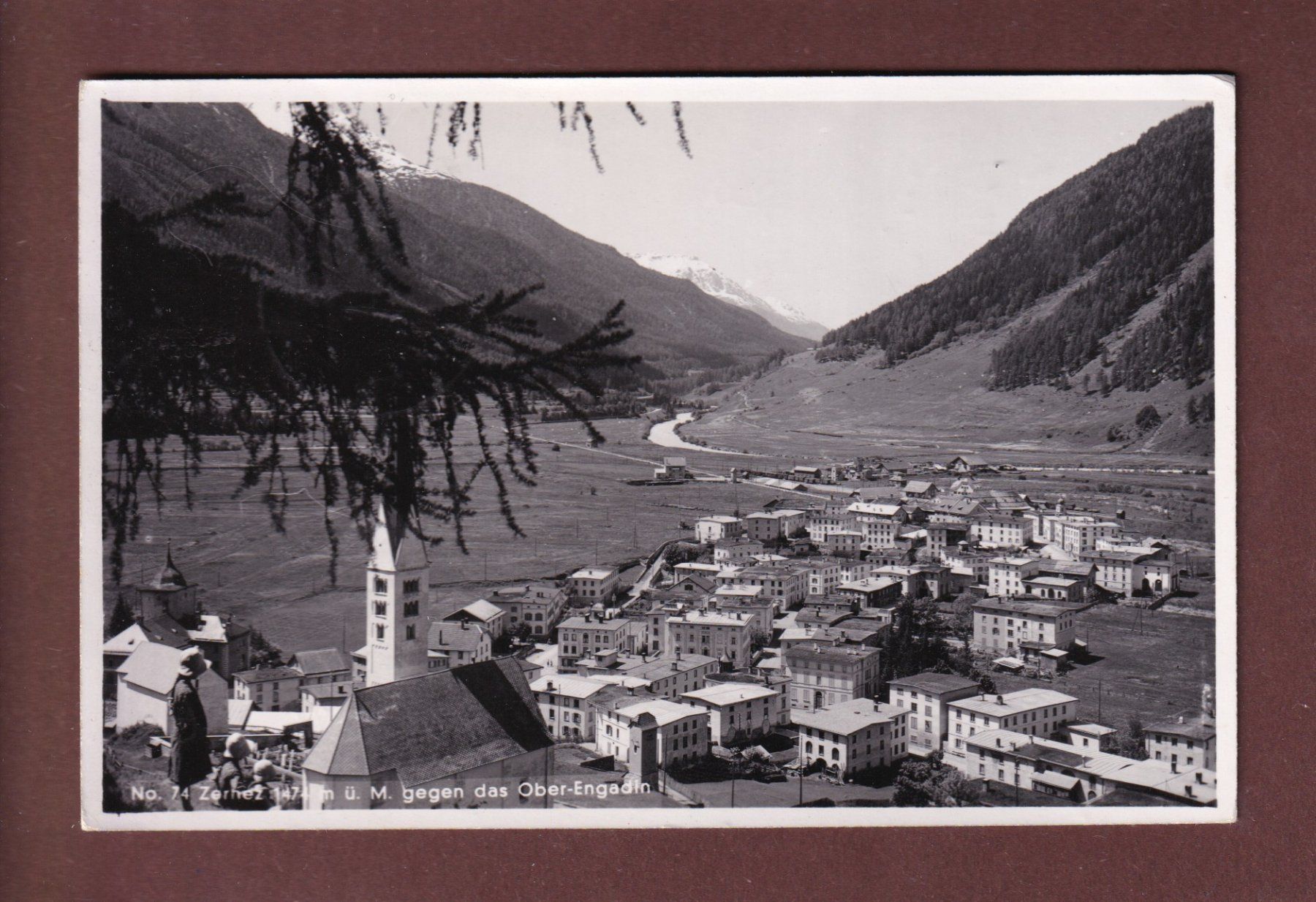 Cartes postales: ZERNEZ - 1942 – D'occasion à Pully par nicecards-shop