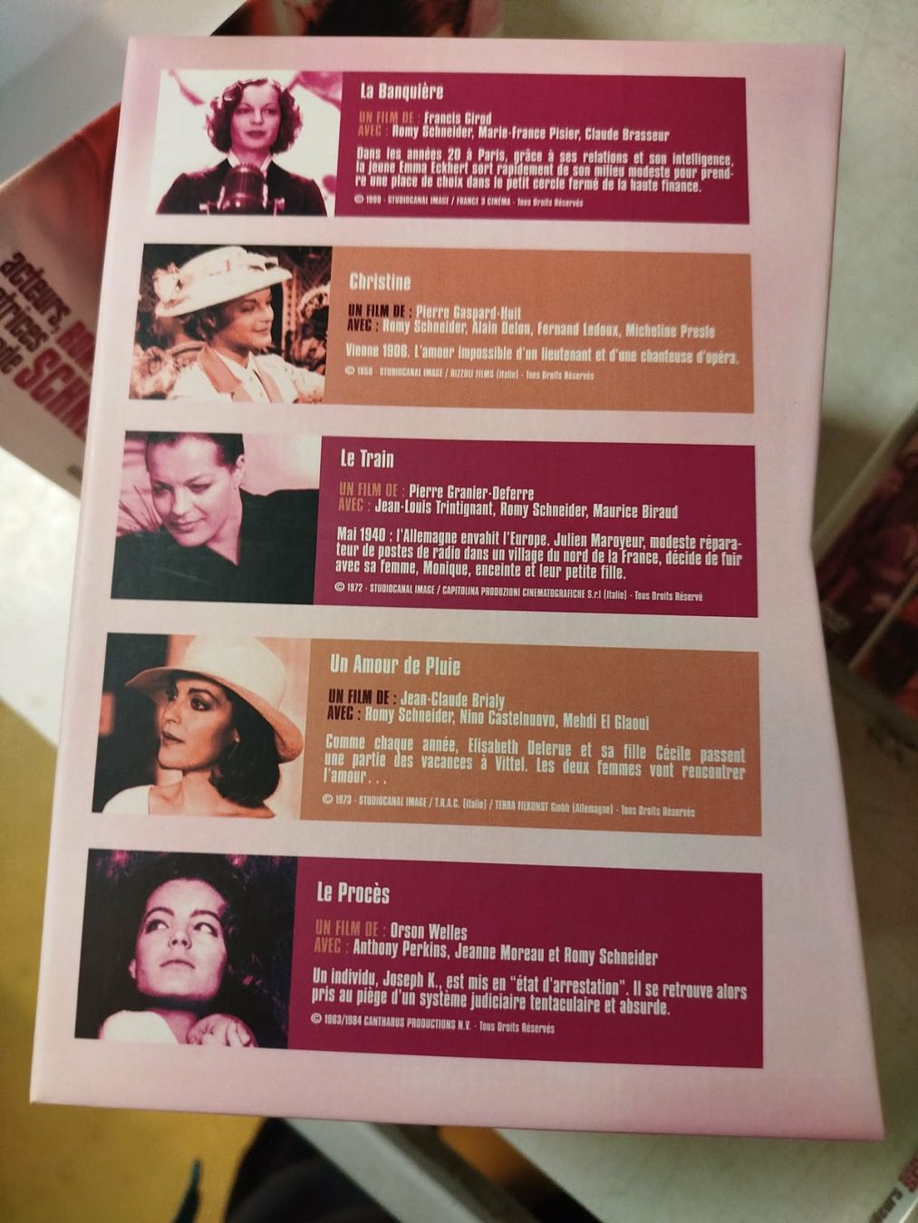 Tous les DVDs: Coffret 10 DVD Romy Schneider – D'occasion à La Chaux-de-Fonds par Emmaus2300CDF 3