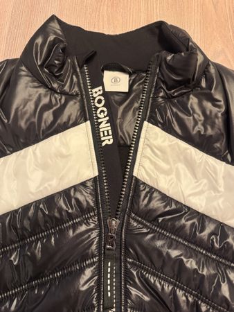 Bogner Herren Steppjacke Schwarz/Weiss Gr XL
