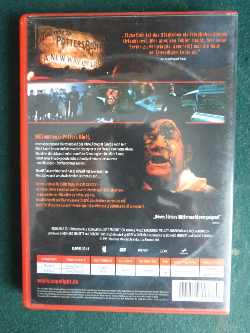Tutti i DVDs: Dead and buried DVD Horror – Usato da Zumikon venduto da psisound 1