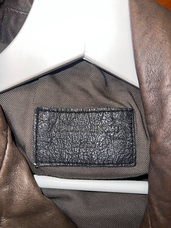 Vestes: Allsaints Lederjacke Grösse S – D'occasion à Untersiggenthal par fromtheBarrio 2