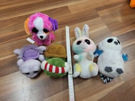 5 süsse Plüschtiere Glubschaugen Kuscheltiere 🤩 B3