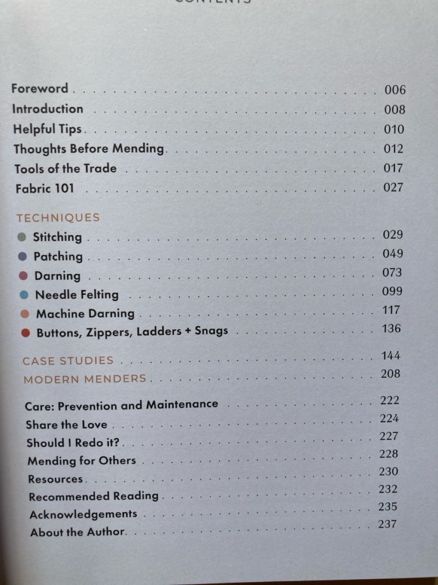 Libri: Modern Mending von Erin Lewis-Fitzgerald – Usato da Zürich venduto da 000rk 2