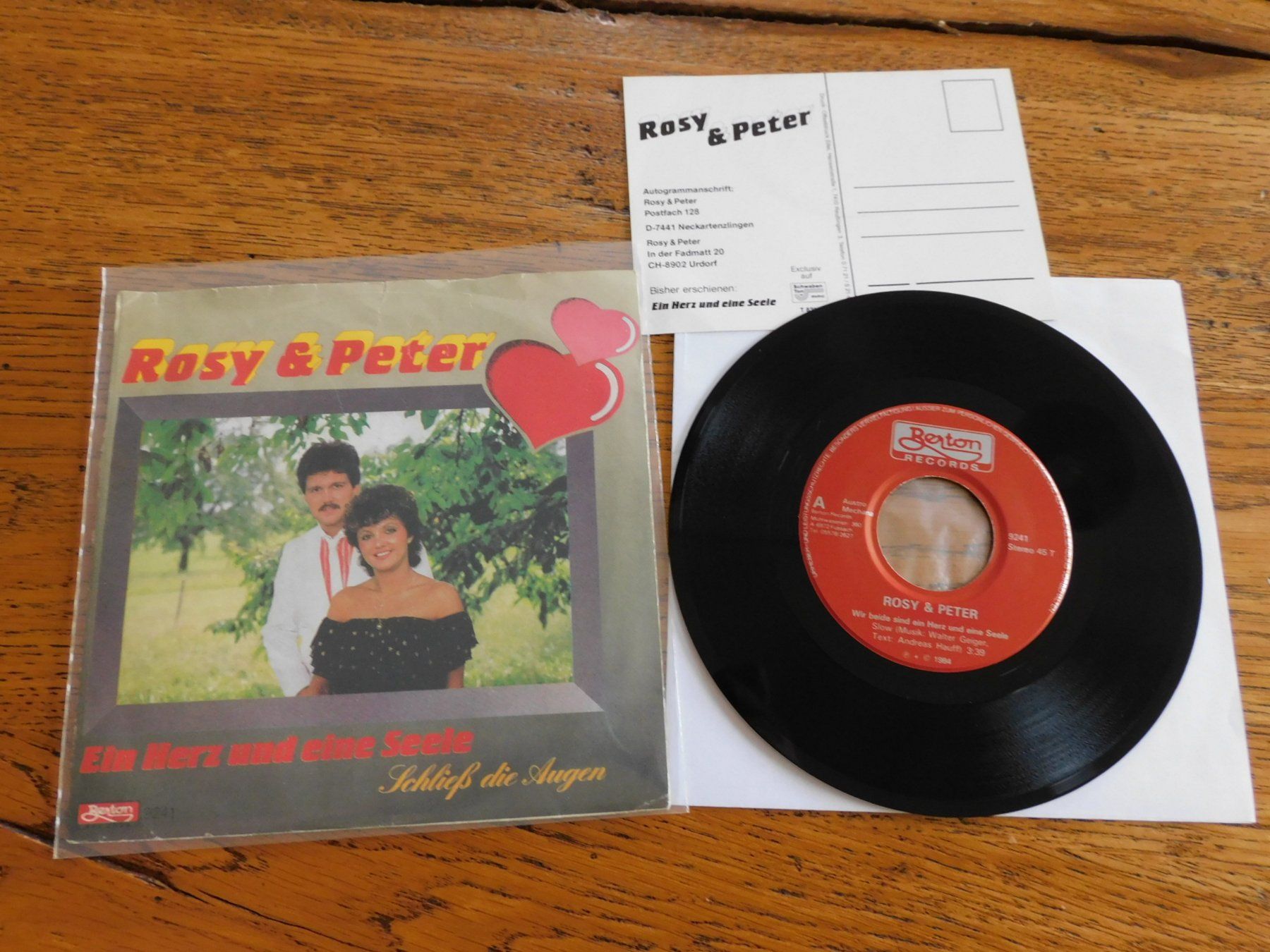 Schallplatten: Rosy & Peter ‎– Ein Herz Und Eine Seele – Gebraucht aus Emmenbrücke von lamorak 1