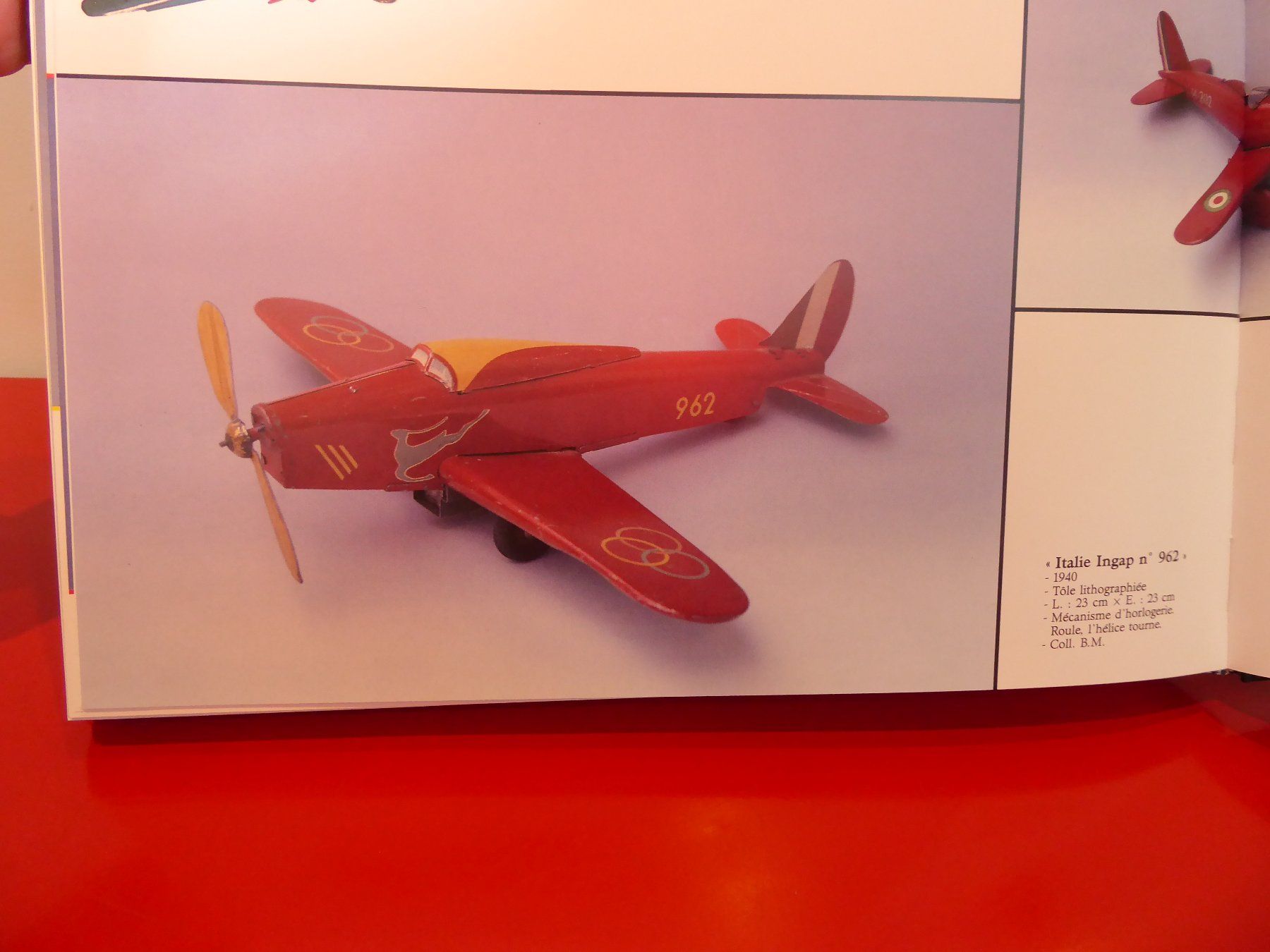 Modellbausätze & Standmodelle: Original Blechflugzeug Fa."Ingap" Italien 1940 – Gebraucht aus Aarau von didi512 6