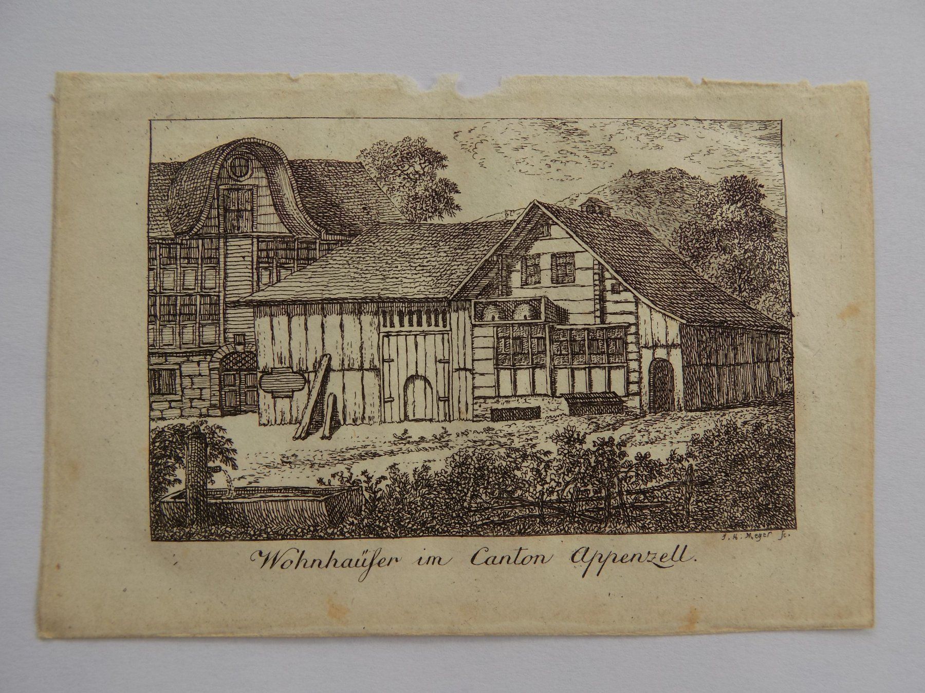 Gravures: Appenzell Wohnhäuser – D'occasion à Risch par Rischli15 1