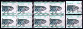 1995_J337_Pro Juventute_Motiv Fische_«BACHFORELLE»!_10x !**