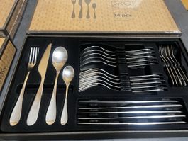Besteckset für 30 Personen NEU von Pintinox