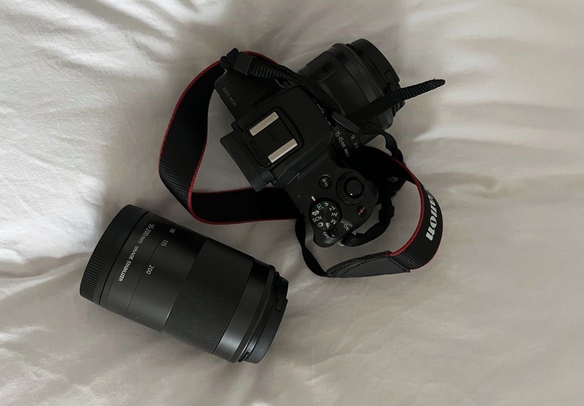 Canon Fotocamera: Canon EOS M50 black inkl. EF-M 15-45mm – Usato da Attinghausen venduto da apfelmuess 1