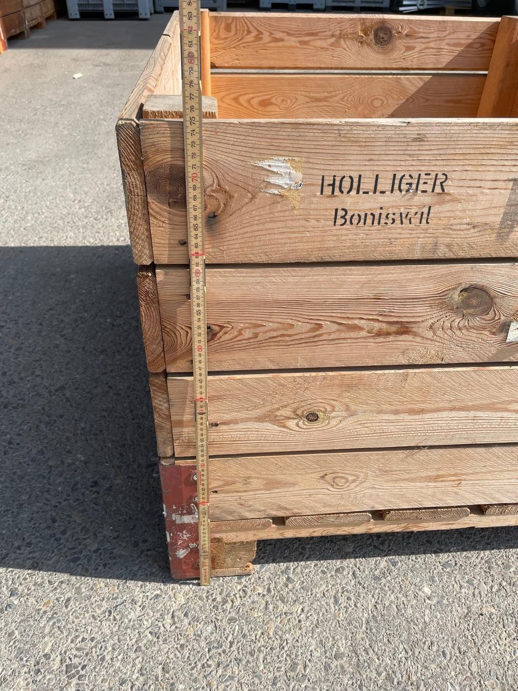 Casse di trasporto: Holzkiste / Hochbeet aus Holz – Usato da Amriswil venduto da rolf_schweiz 5