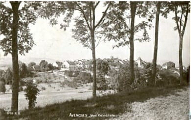 Ansichtskarten: Avenches, vue generale – Gebraucht aus Ottikon b.Kemptth. von Neptun1974