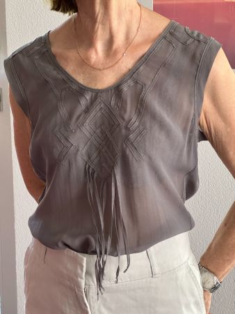 Neues Top von Strenesse, taupe-braun, Grösse 36