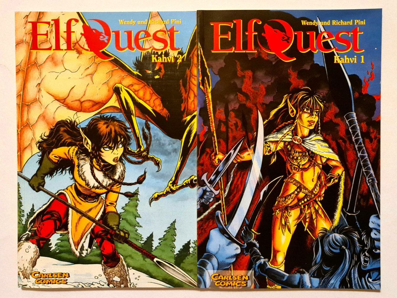 Fumetti: ElfQuest Comic Kahvi 1+2, Wendy und Richard Pini – Usato da Aesch BL venduto da pri_fp8t