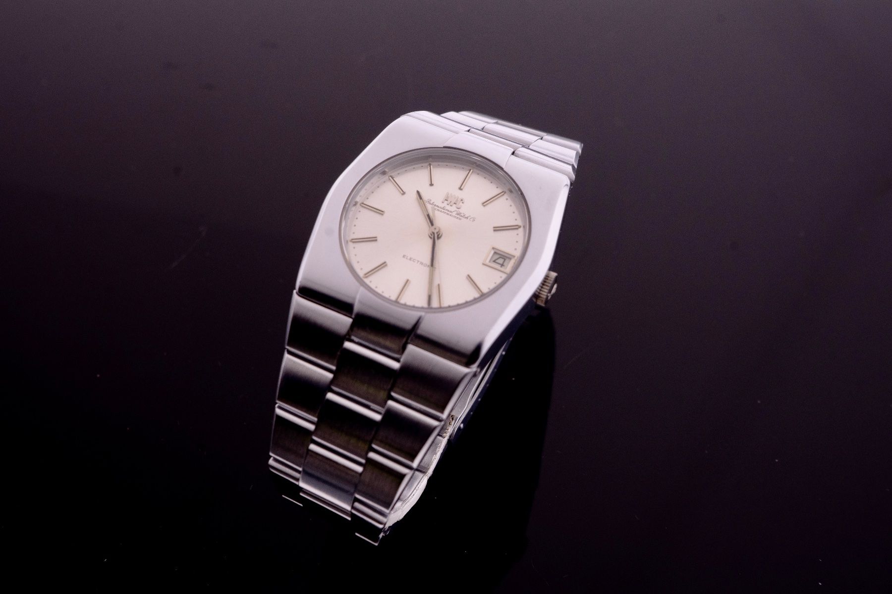 IWC Orologi: IWC Stimmgabeluhr Electronic Jumbo Ref. 3403 38mm 1974 – Usato da Bülach venduto da M.RothUhrenatelier 5