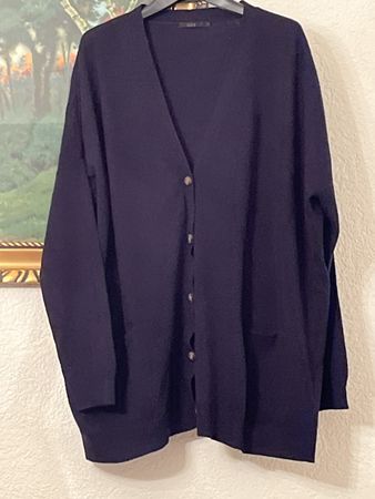 COS Gardigan Gereinigt,Lamwole warm kuschelig TopGr S