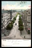 Zürich, Strassenbahn auf der Bahnhofstr