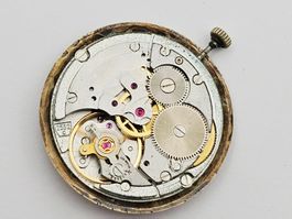 Zenith Kal. 2552 Handaufzug Uhrwerk mit Zifferblatt