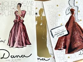 Dama Parfum - 4 alte Werbungen / Publicités 1946/48