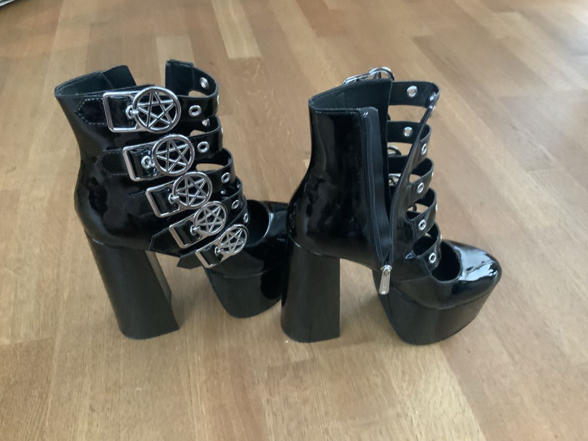 Damenschuhe: Killstar Panic Platform Shoes, Grösse 39 – Neu (gemäss Beschreibung) aus Domat/Ems von scarnuz1 2