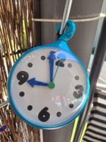 🩵 Coole Vintage IKEA FEJIG Wanduhr gewölbt von 2005!