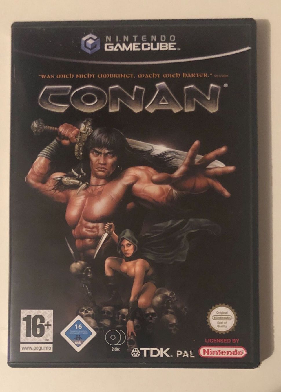 Nintendo Spiele: Conan für Nintendo Game Cube – Gebraucht aus Kestenholz von Matti_10
