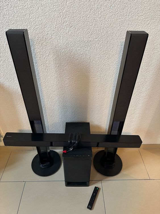 Sony Home Cinema: Sony 5.1-Kanal-Home-Entertainment-Soundbar-System – Nuovo (secondo la descrizione) da Zürich venduto da msdinfo