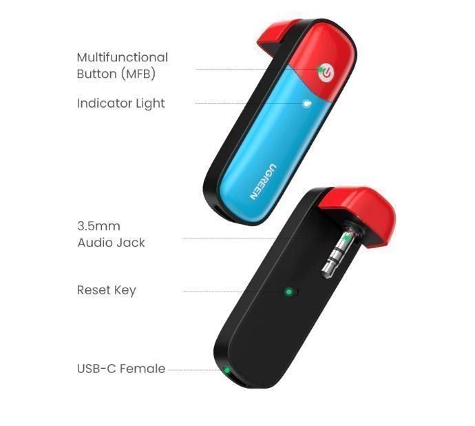 Unità & Adattatore: Switch  Sie Bluetooth 5.0  3.5mm Audio – Nuovo e nell'imballaggio originale da Unterägeri venduto da RmOnline 6