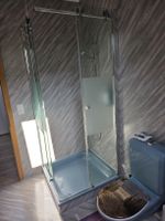 Glaskabine für Dusche 90x90cm