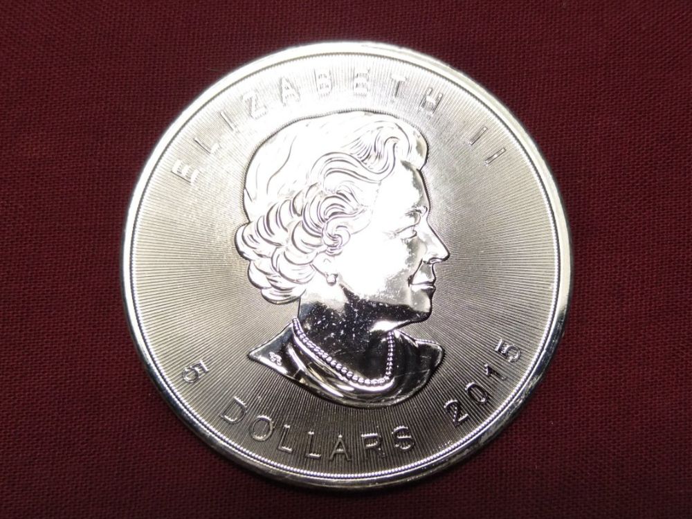 Tutti le monete: Silber Maple Leaf 1 oz - 2015 – Usato da Dättlikon venduto da Bucher88 3