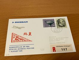 Swissair Einschreiben