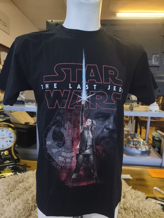 Star Wars T-Shirt The Last Jedi Schwarz Grösse L(A41)