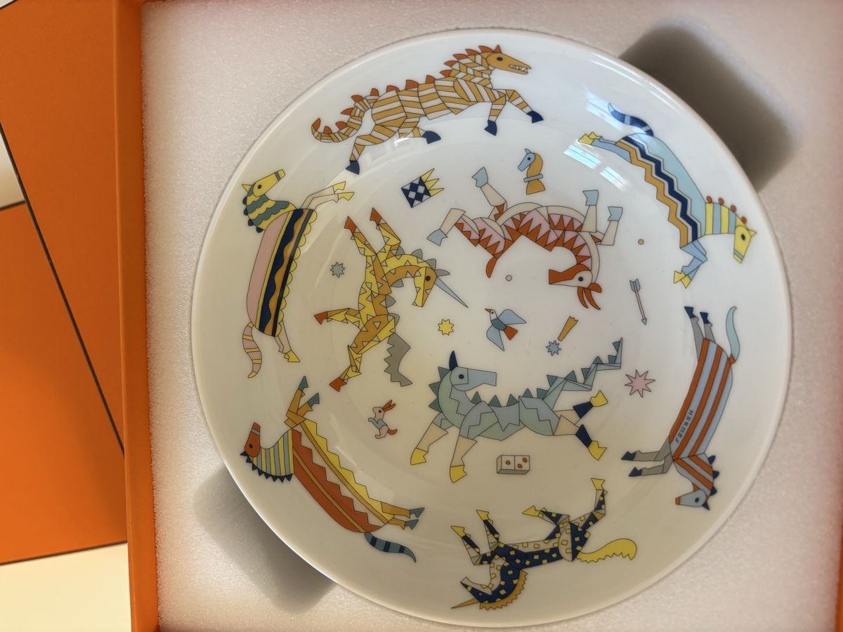 Hermès Piatti di portata: Hermes epopee dish neu – Nuovo e nell'imballaggio originale da Kilchberg ZH venduto da cruella 1